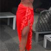 Beach-Skirt-Wrap-Sarong-Red