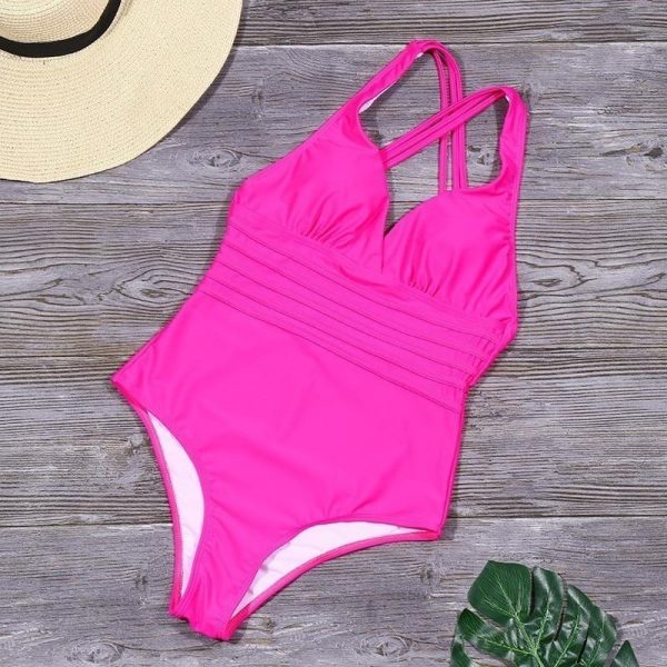 Pink One Piece Swim (Free Shipping) Sunwise Swimwear