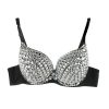 Rhinestone Bra with Push Up Crystals